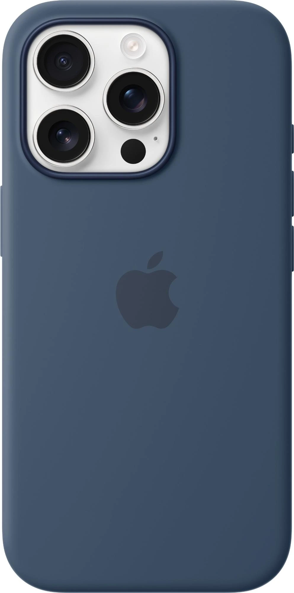 Apple iPhone 16 Pro Silicone Case MagSafe Denim