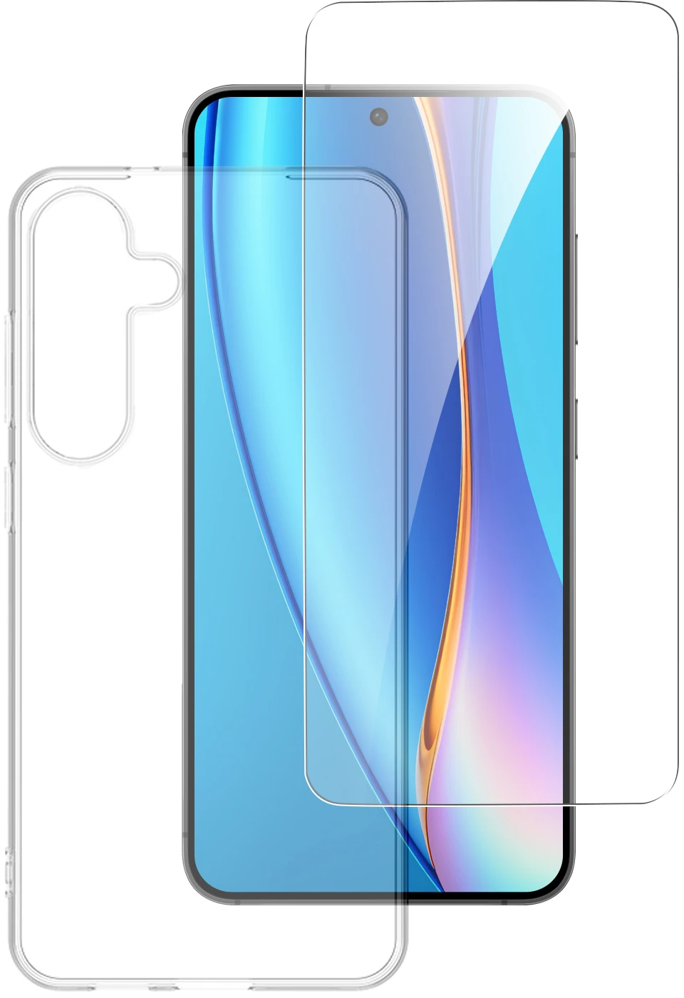 4Smarts 360° Protection Set Galaxy S25+ Transparent